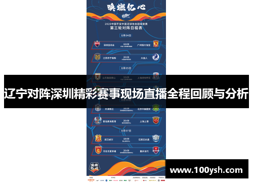 辽宁对阵深圳精彩赛事现场直播全程回顾与分析